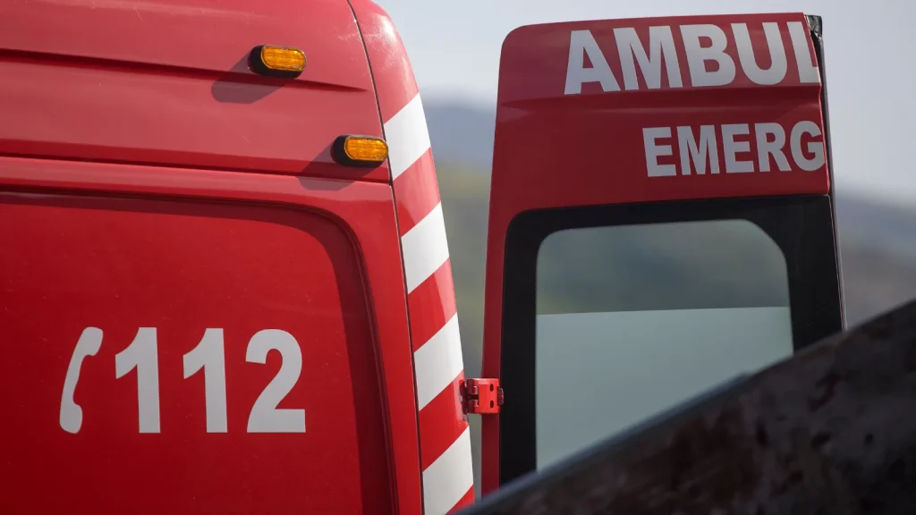 Ambulancia ante un dolor que requiere atención médica